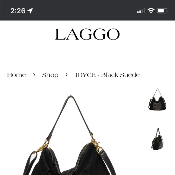 Brand new Laggo hobo bag. Made from genuine leather.